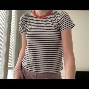 brandy mellville striped t shirt